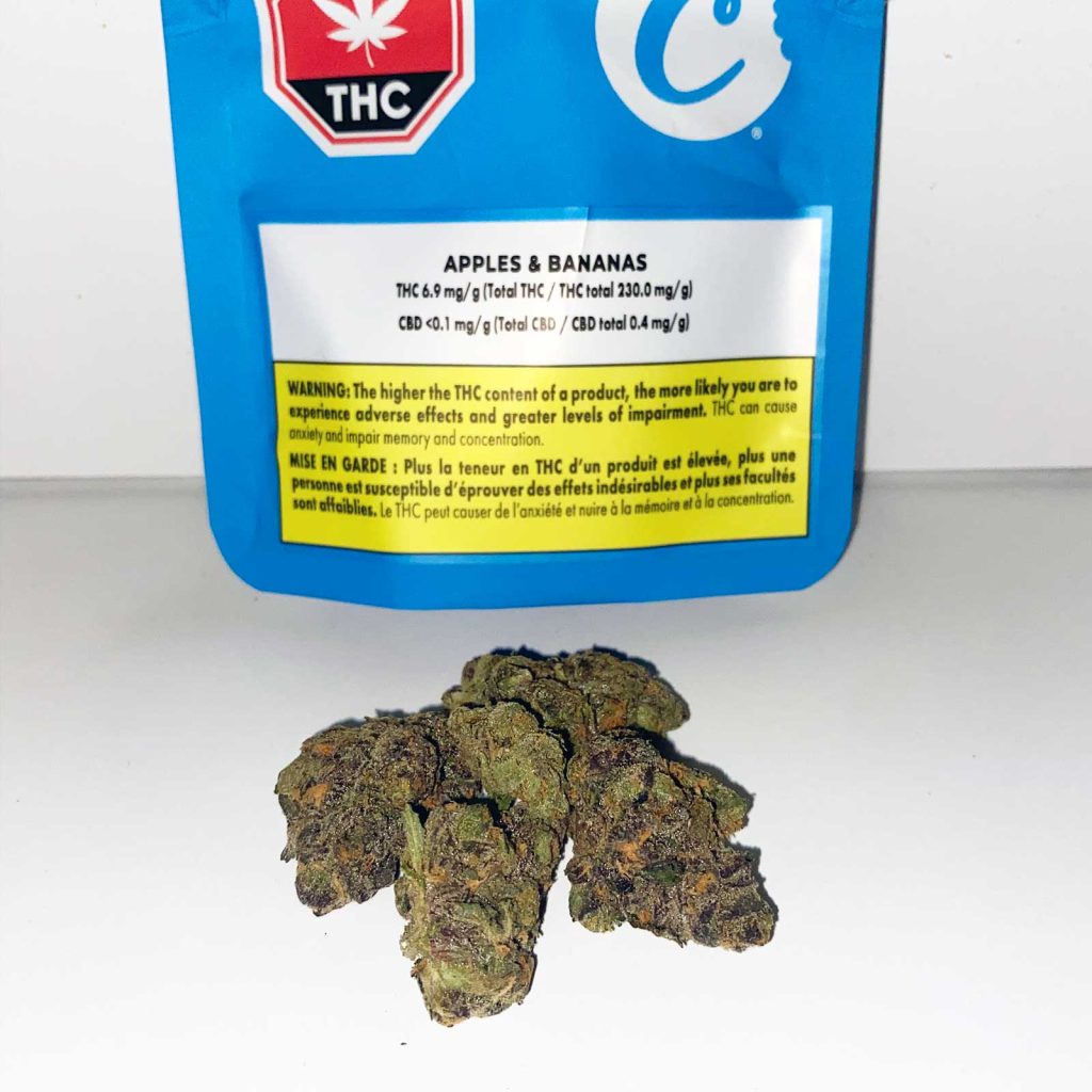 cookie apples bananas review cannabis photos 3 merry jade