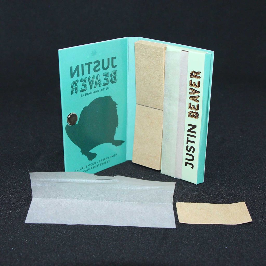 justin beaver ultra thin hemp rolling papers review photos 4 merry jade
