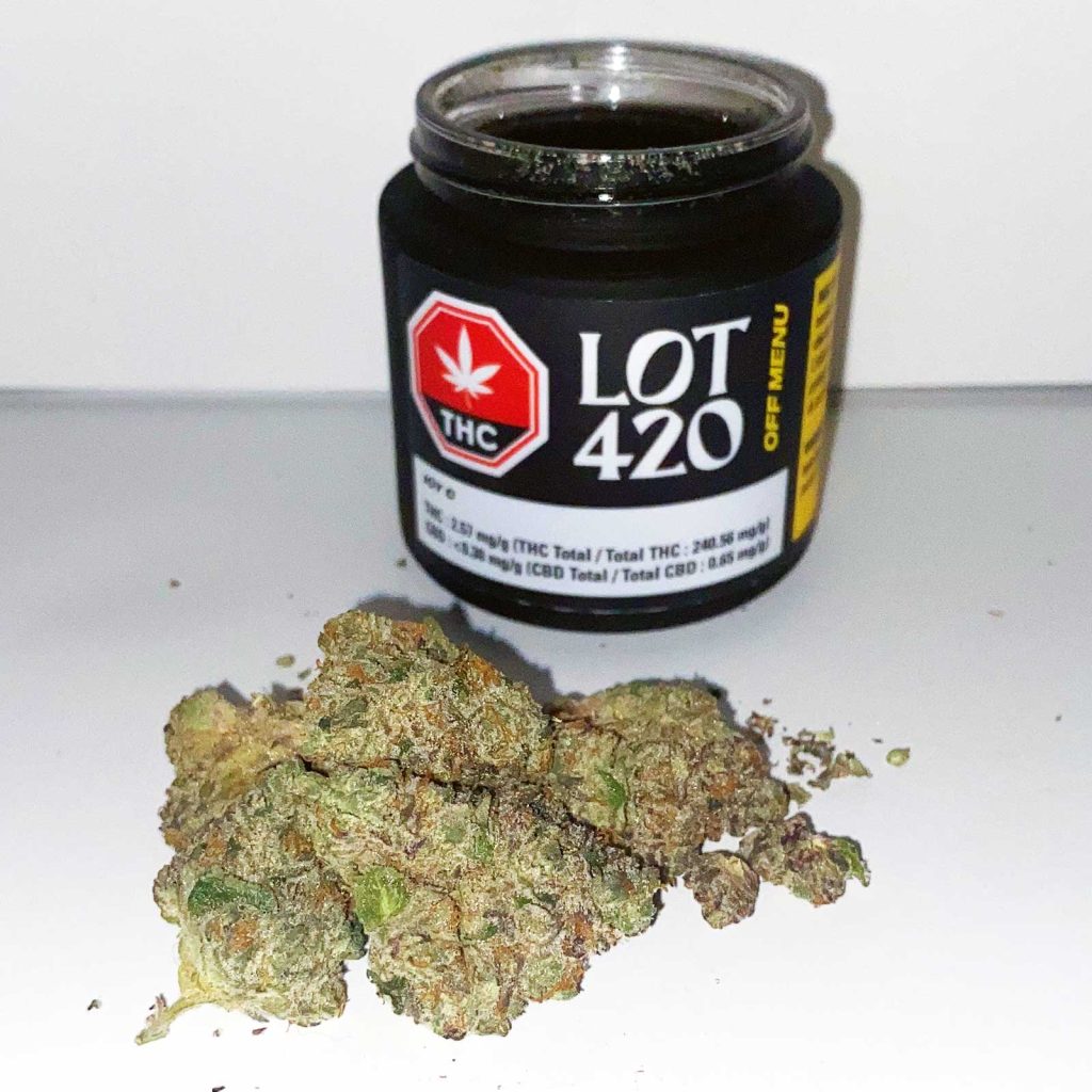 lot 420 off menu icy c review cannabis photos 2 merry jade