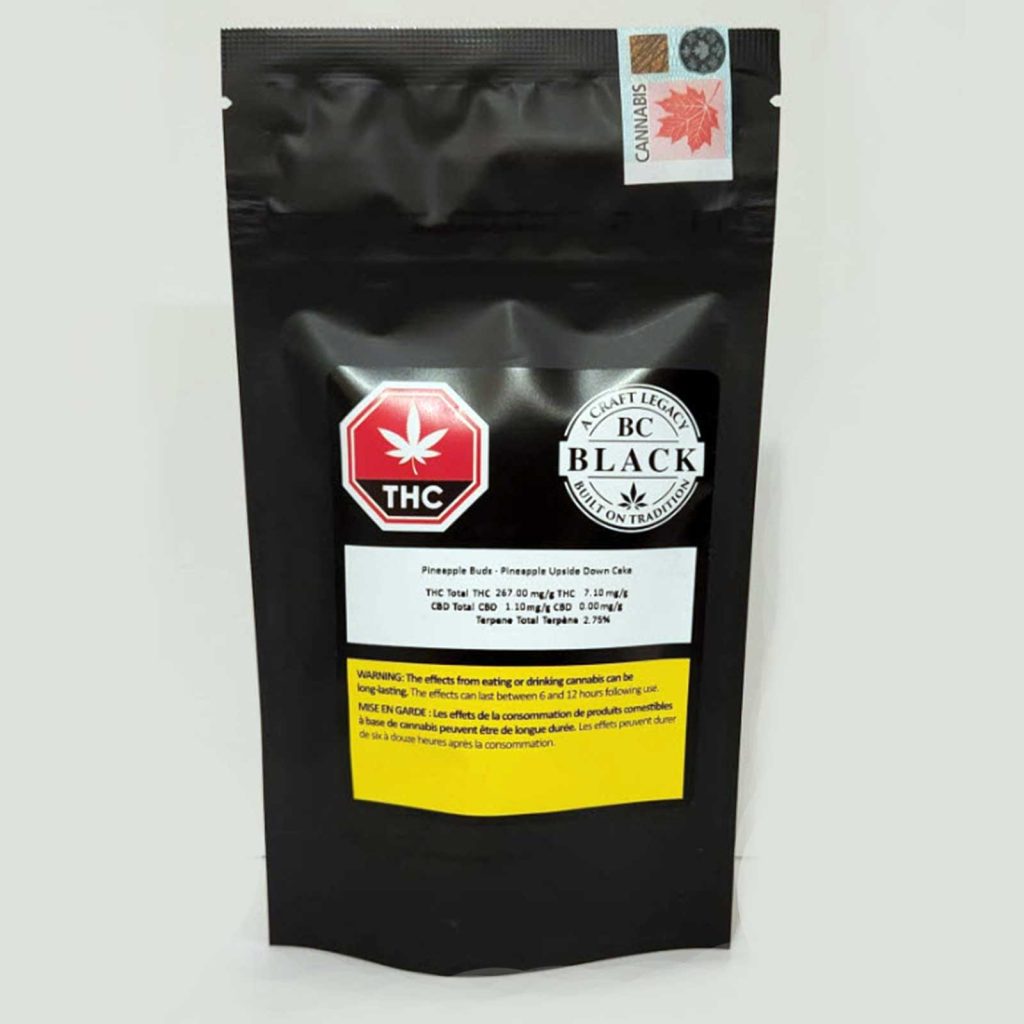 bc black pineapple upside down cake review cannabis photos 1 merry jade