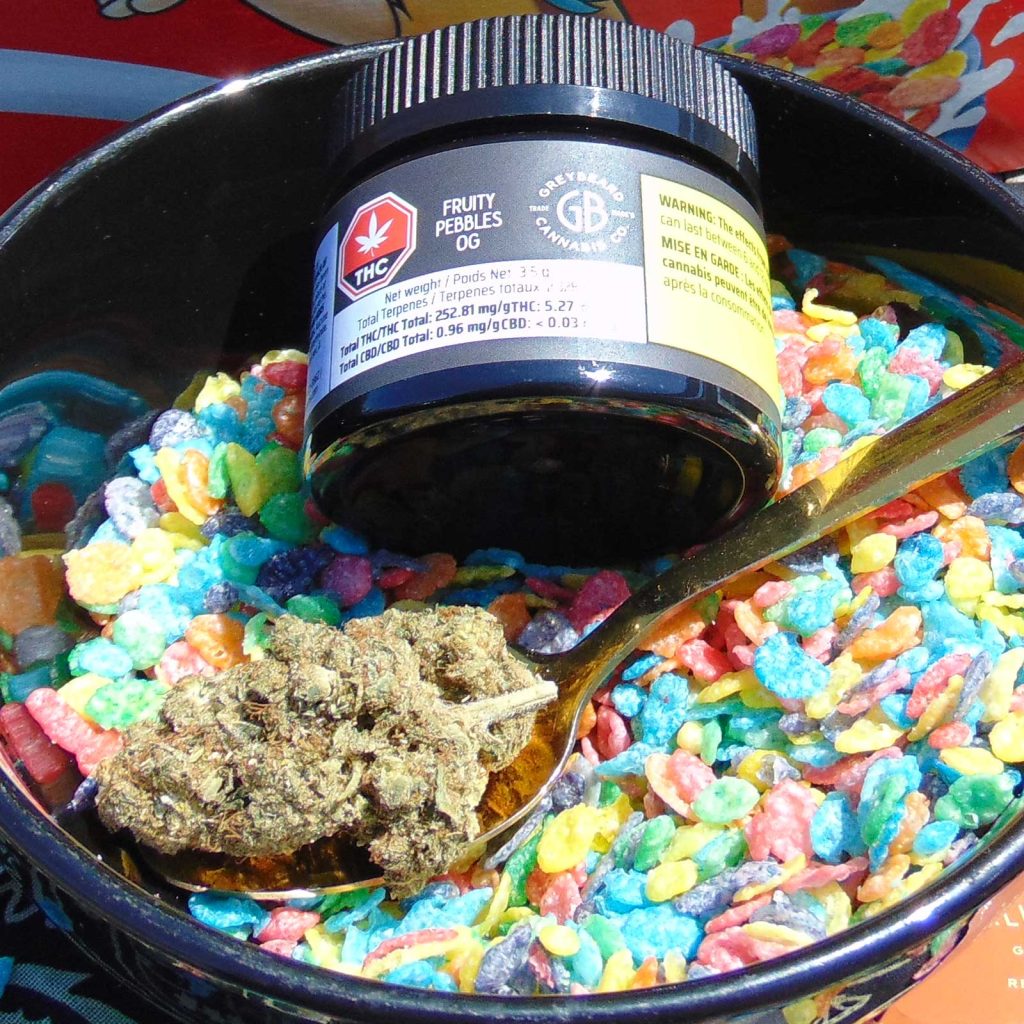 greybeard fruity pebbles og review cannabis photos 2 merry jade