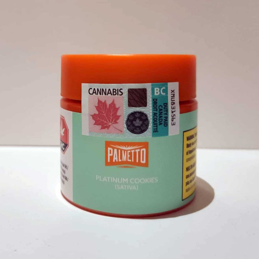 palmetto platinum cookies review cannabis photos 1 merry jade