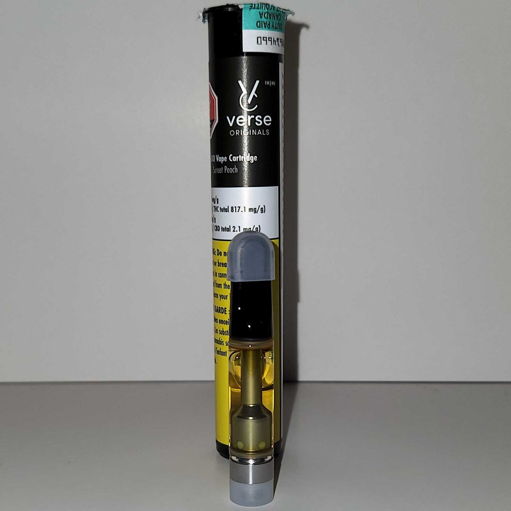 verse originals sunset peach 510 vape review photos 2 merry jade