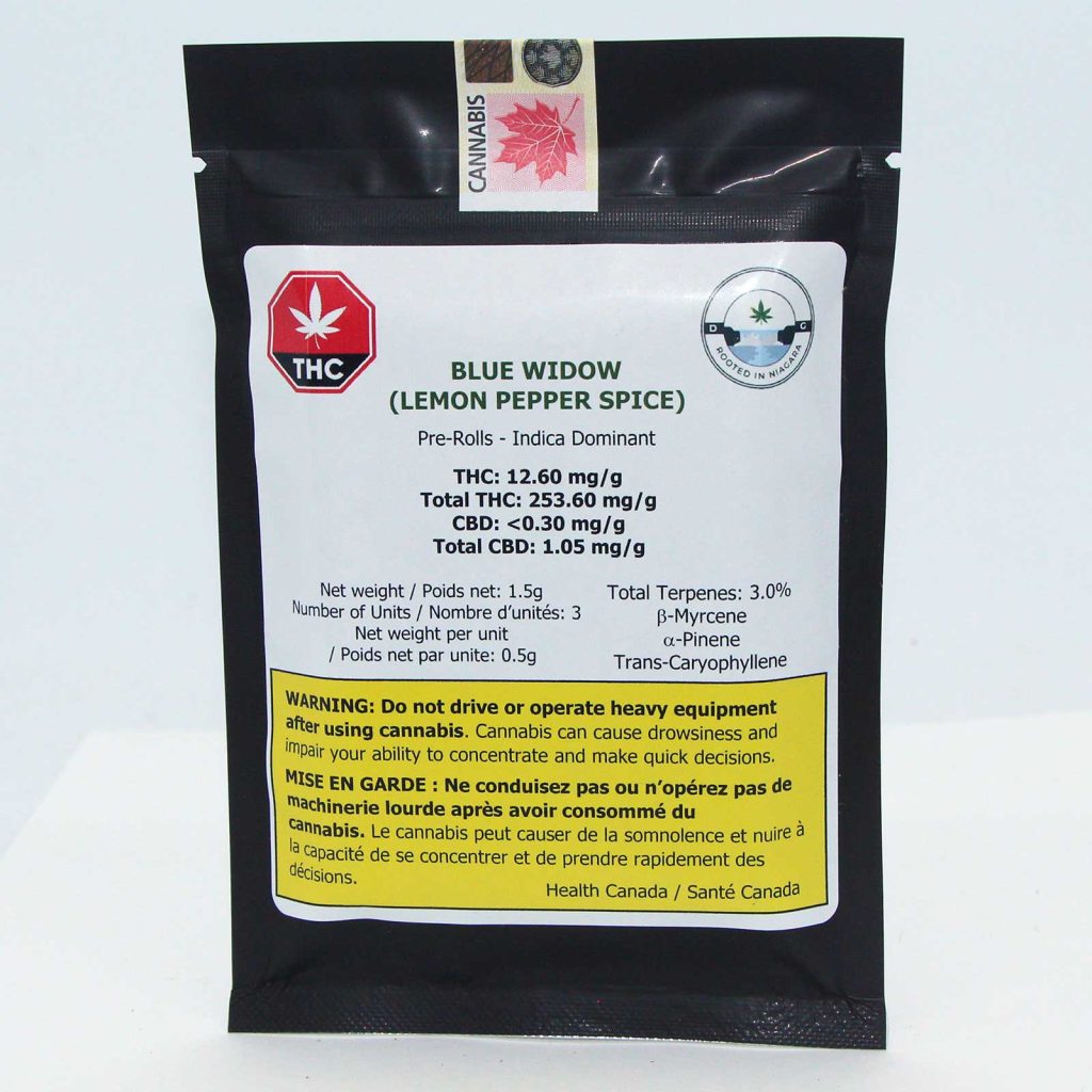 dykstra greenhouses blue widow lemon pepper spice review photos 1 merry jade
