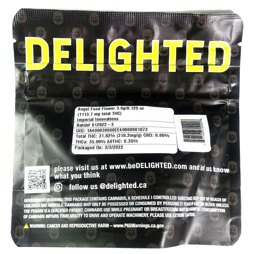 delighted angel food review cannabis photos 2 merry jade