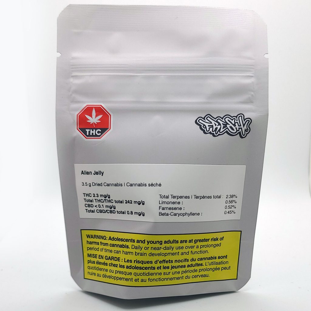 fresh alien jelly review cannabis photos 1 merry jade