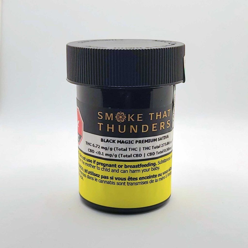 smoke that thunders black magic review cannabis photos 1 merry jade