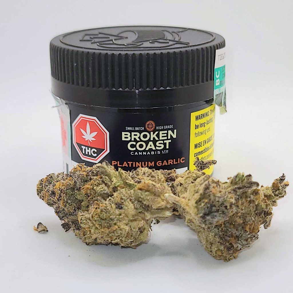 broken coast platinum garlic review cannabis photos 2 merry jade