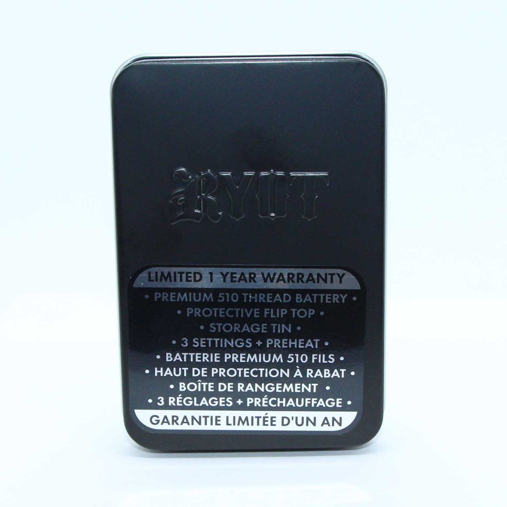 ryot premium verb 510 thread battery review unboxing photos 1 merry jade