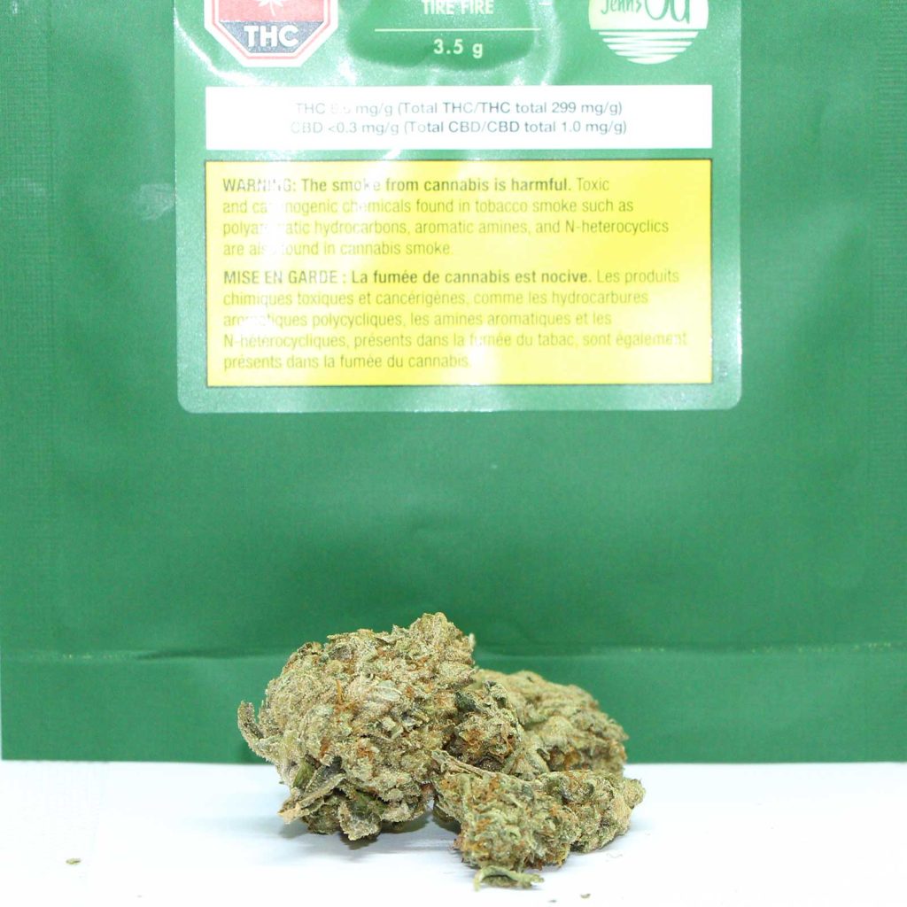 jenns og tire fire review cannabis photos 3 merry jade