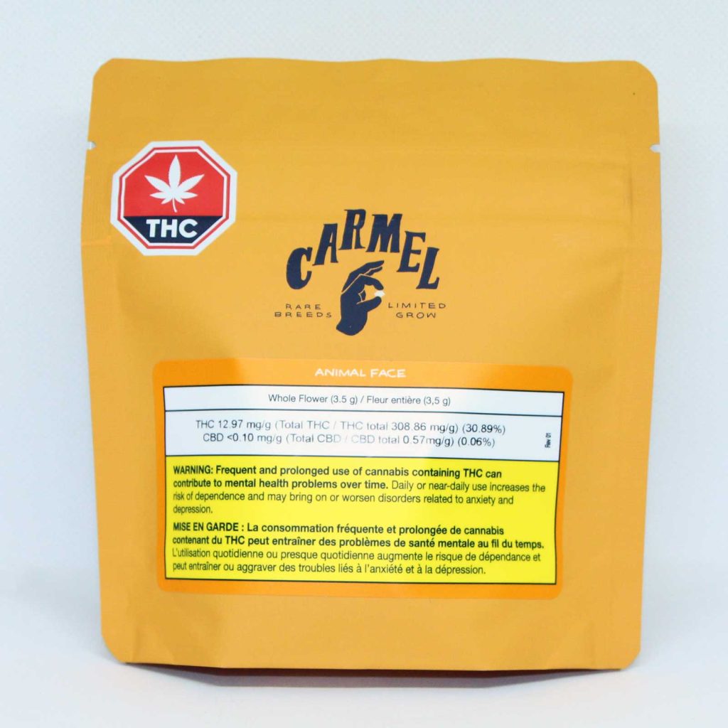 carmel animal face review cannabis photos 1 merry jade