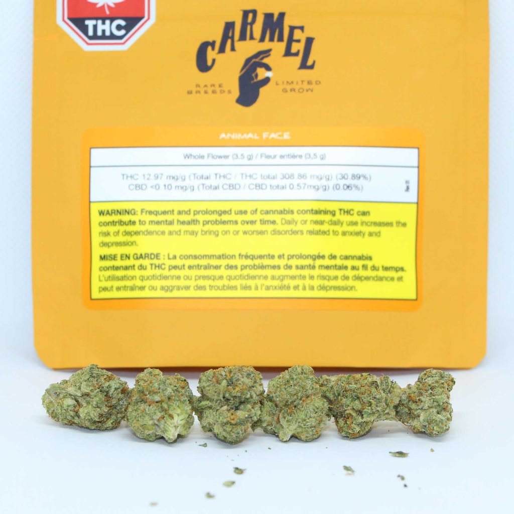 carmel animal face review cannabis photos 3 merry jade
