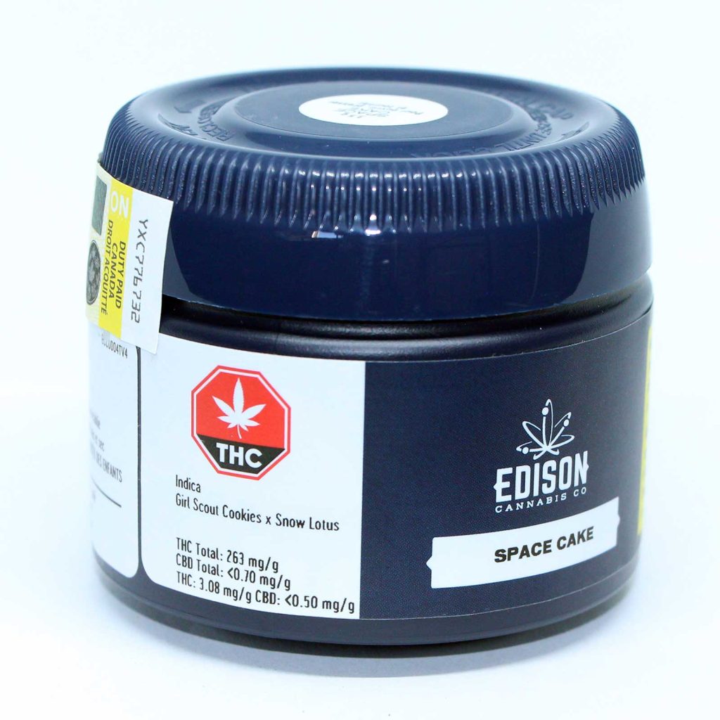edison space cake review cannabis photos 1 merry jade