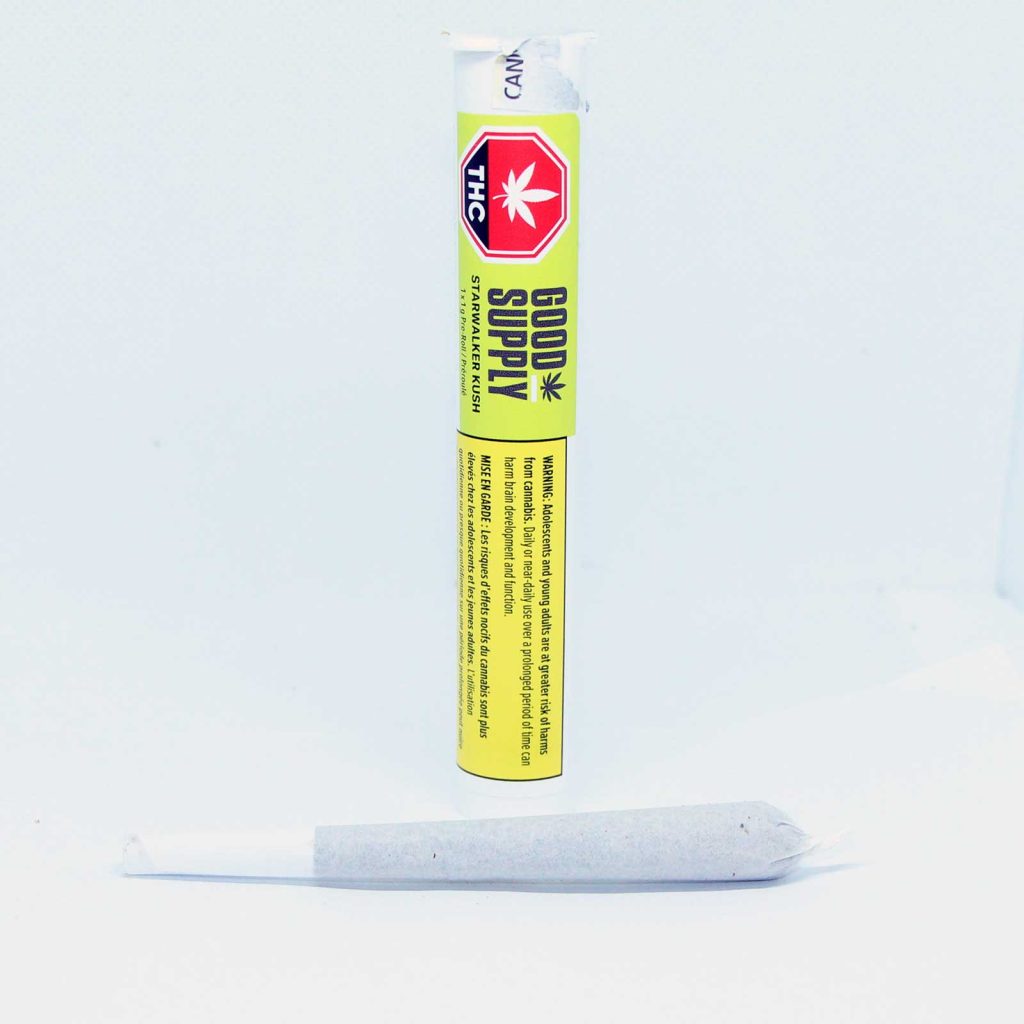 good supply starwalker kush pre roll review photos 3 merry jade