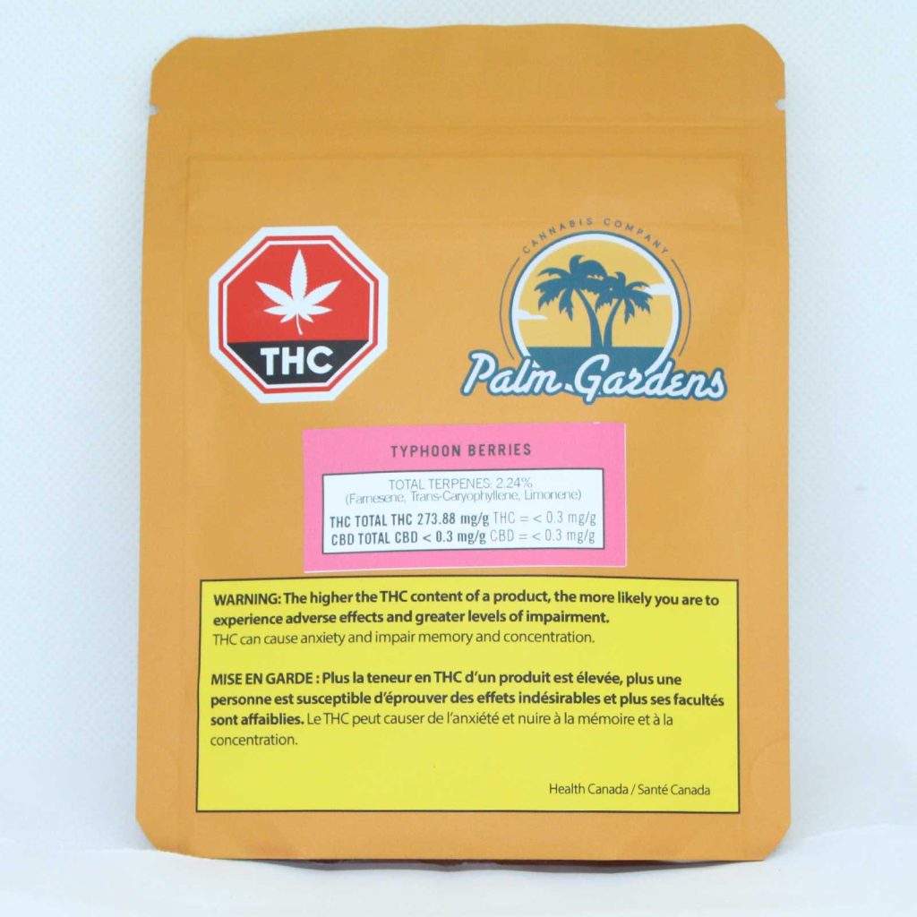 palm gardens typhoon berries review cannabis photos 1 merry jade