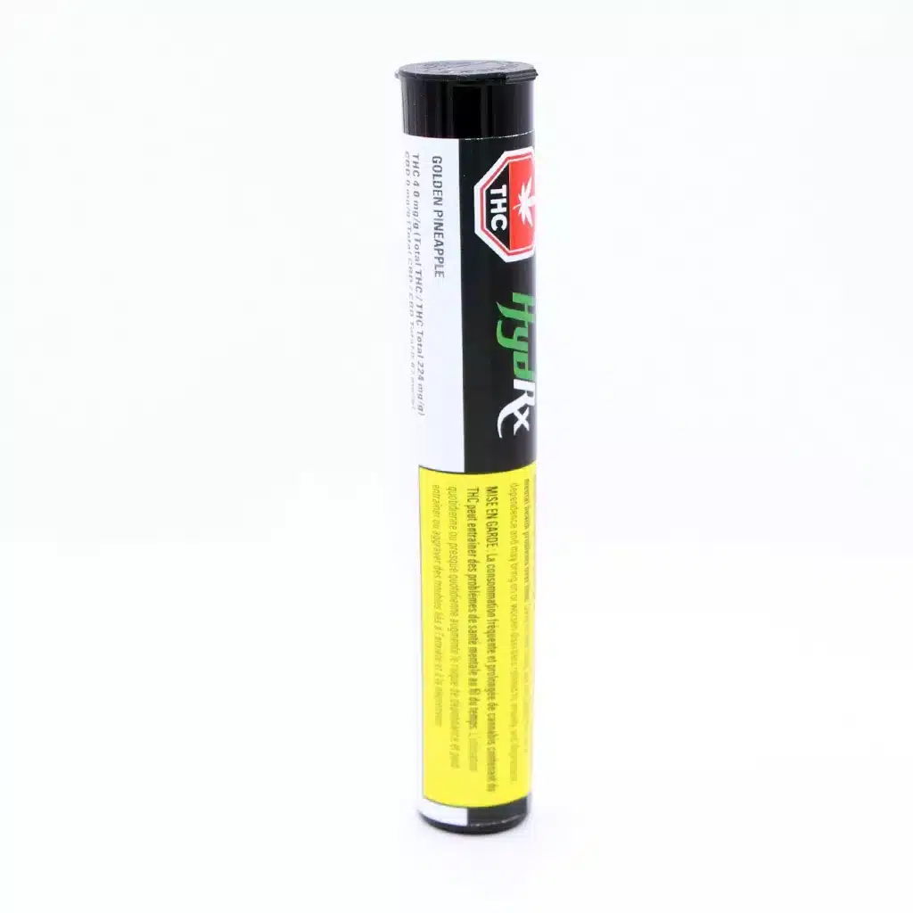hydrx golden pineapple glass tip blunt review photos 1 merry jade