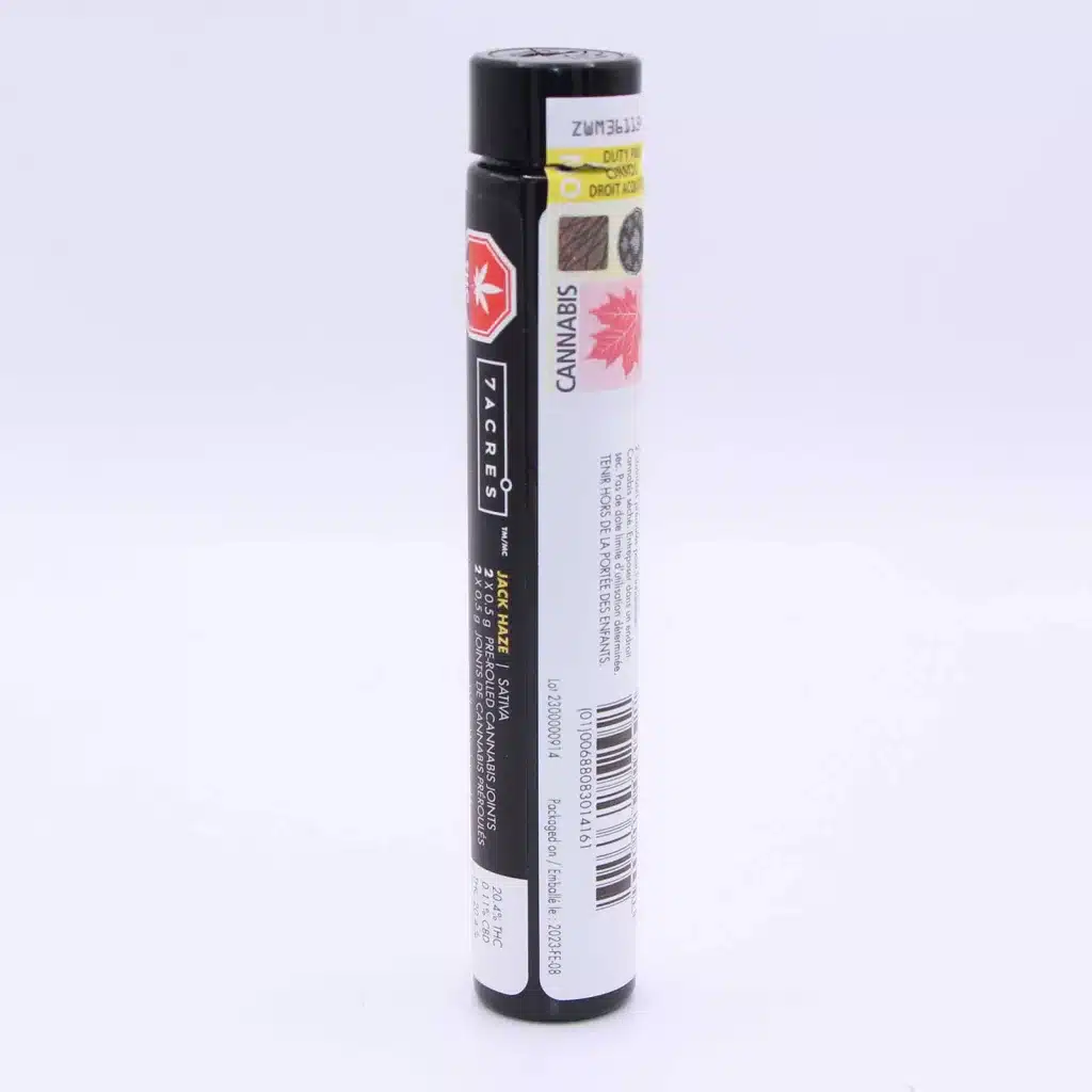 7acres jack haze pre roll review photos 3 merry jade