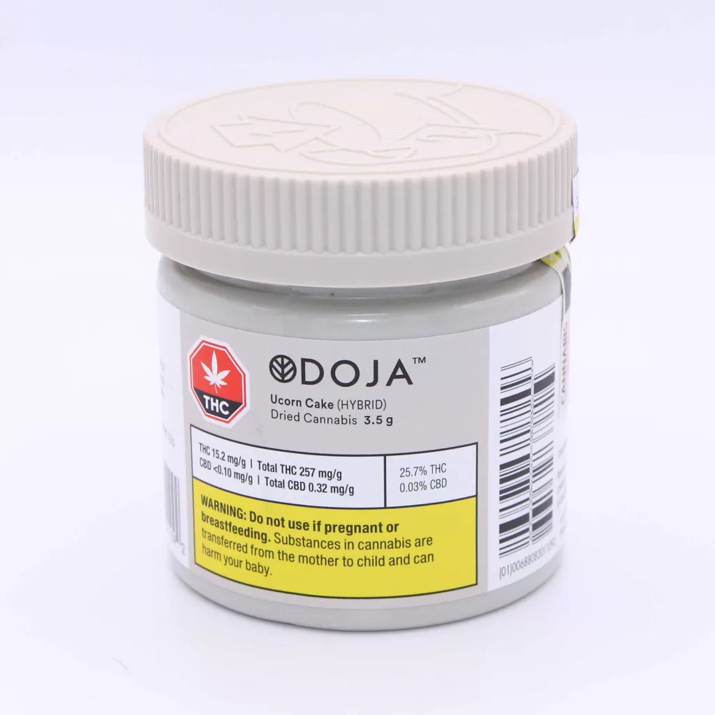 doja ucorn cake review cannabis photos 1 merry jade