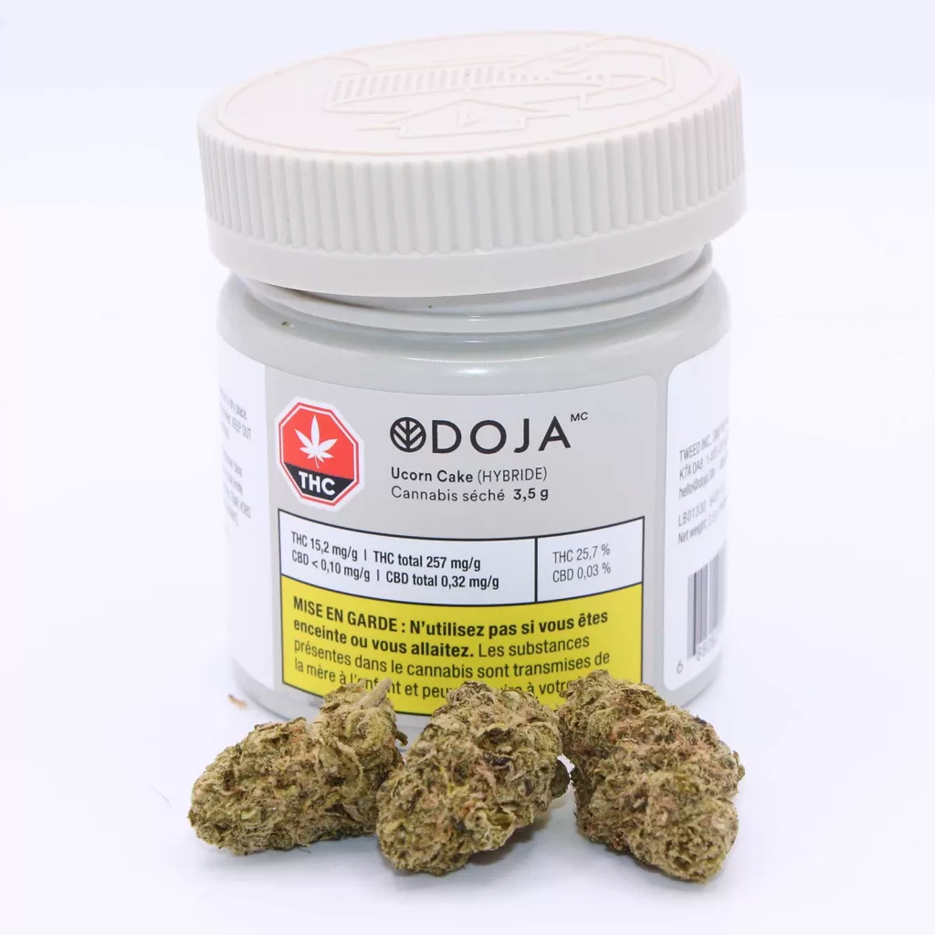 doja ucorn cake review cannabis photos 3 merry jade