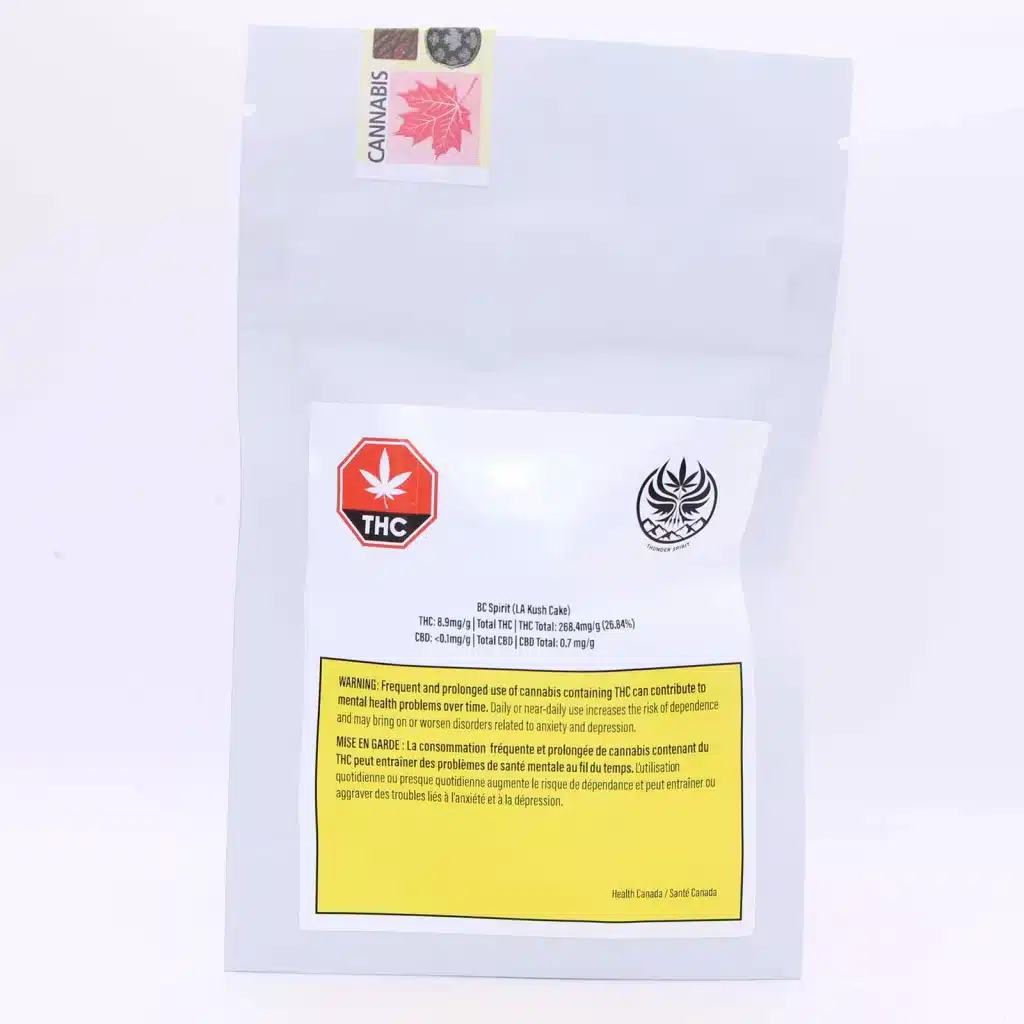 thunder spirit bc spirit la kush cake review photos 1 merry jade