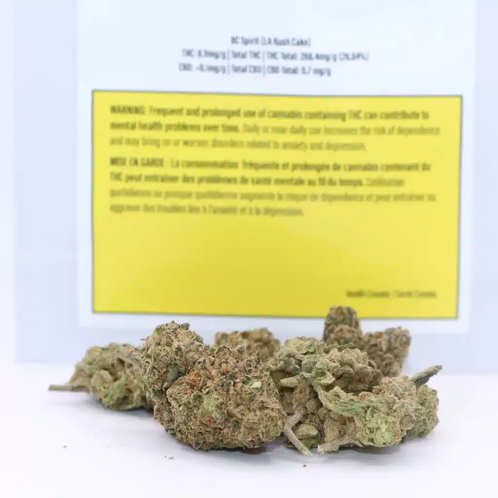 thunder spirit bc spirit la kush cake review photos 3 merry jade