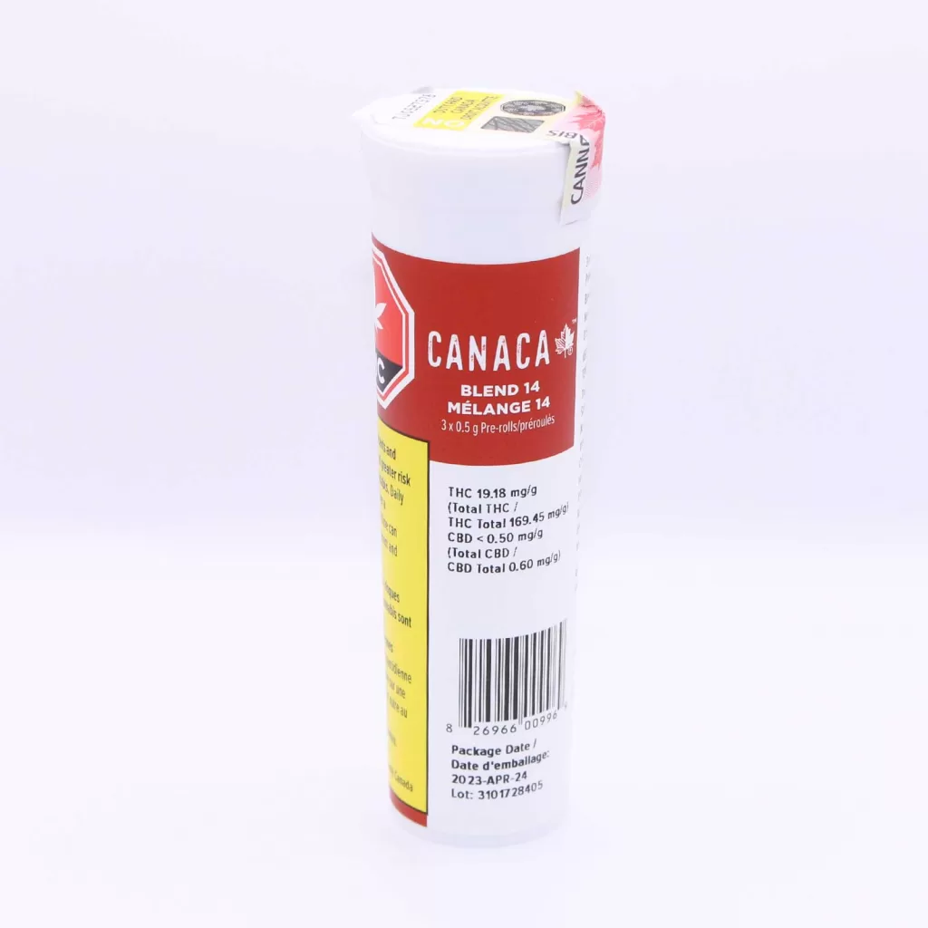 canaca blend 14 review prerolls 1 merry jade