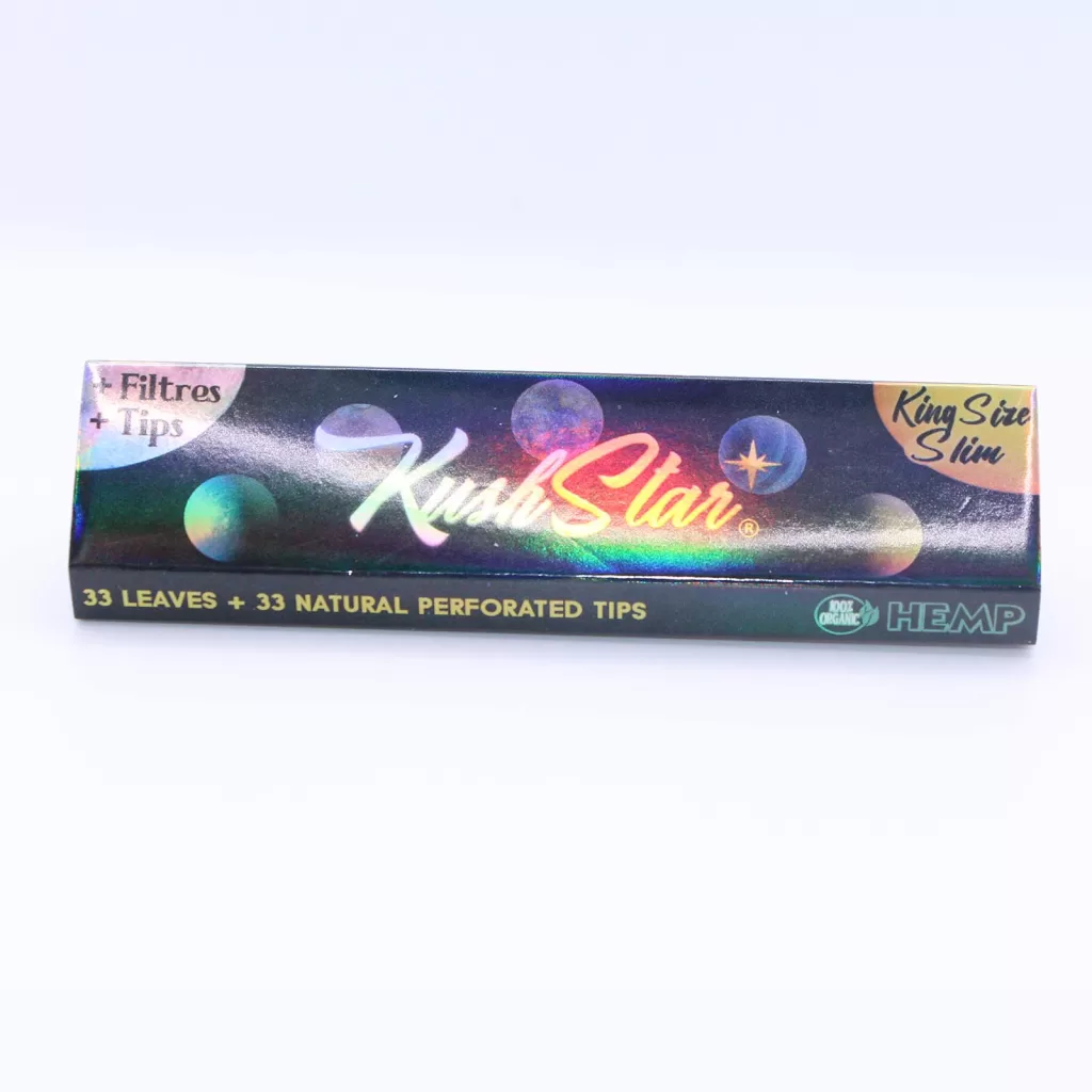 kushstar king size slim leaves and filter tips review 1 merry jade