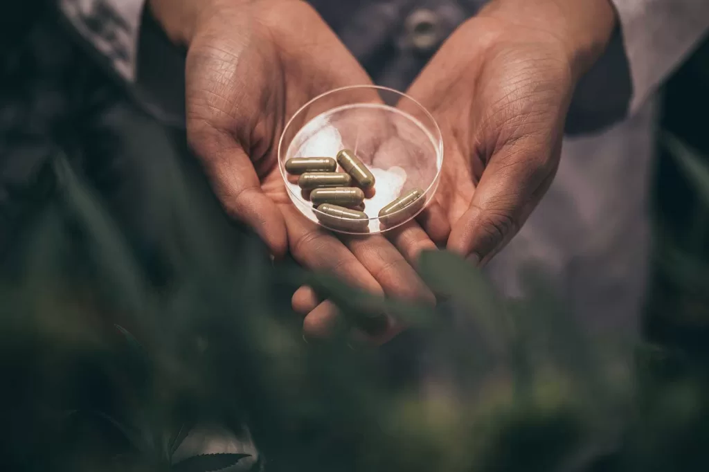 do cannabis pills or capsules smell