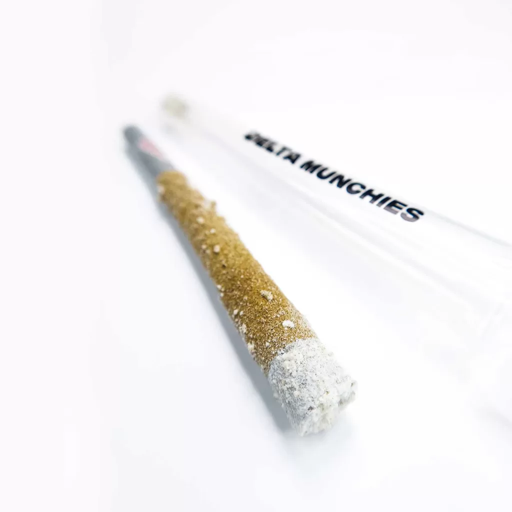 delta munchies double doinks lemon cherry gelato pre rolls review 4 merry jade