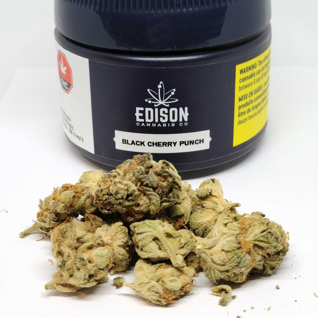 edison cannabis co black cherry punch review 2