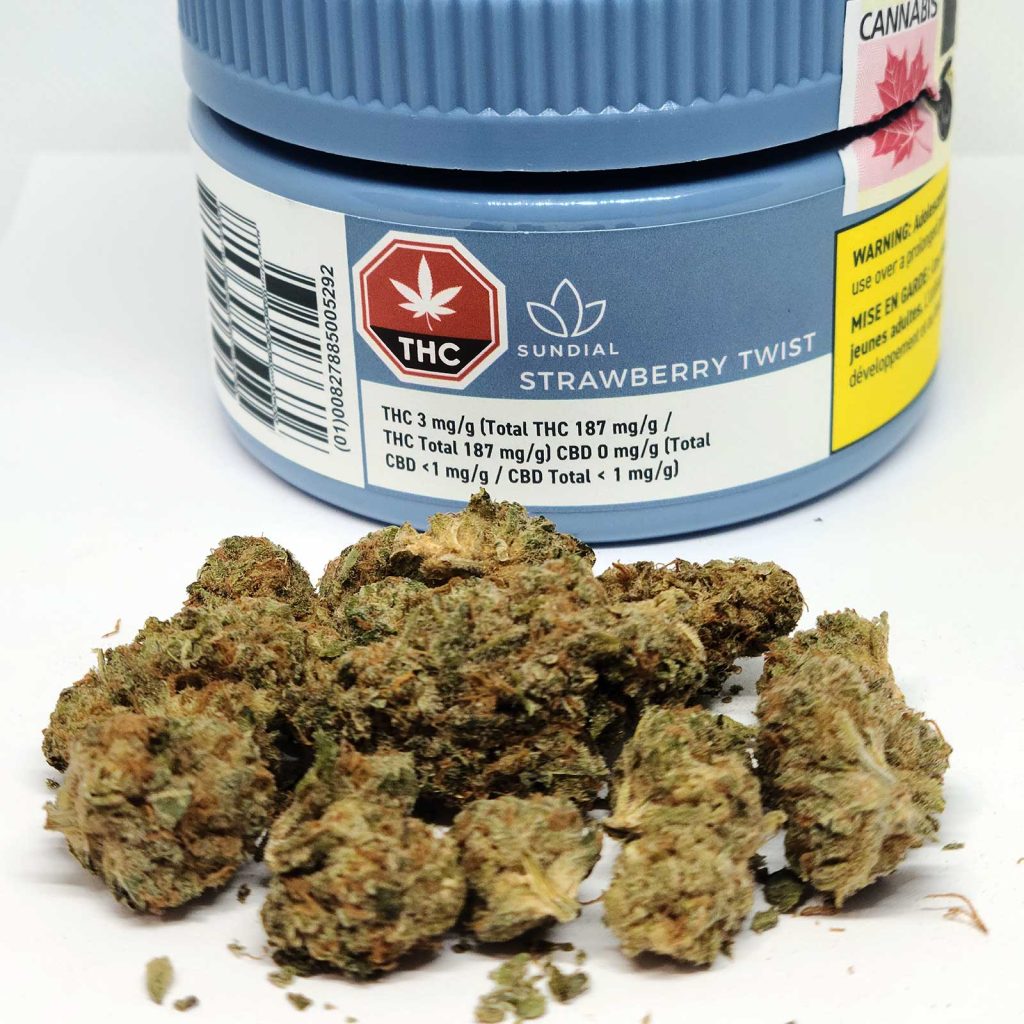 sundial strawberry twist cannabis review 2