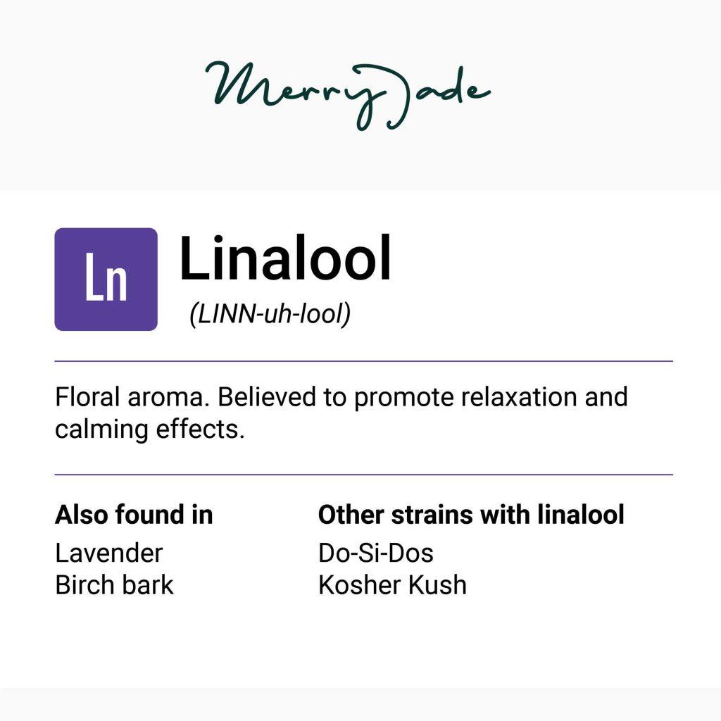 cannabis terpene linalool 1