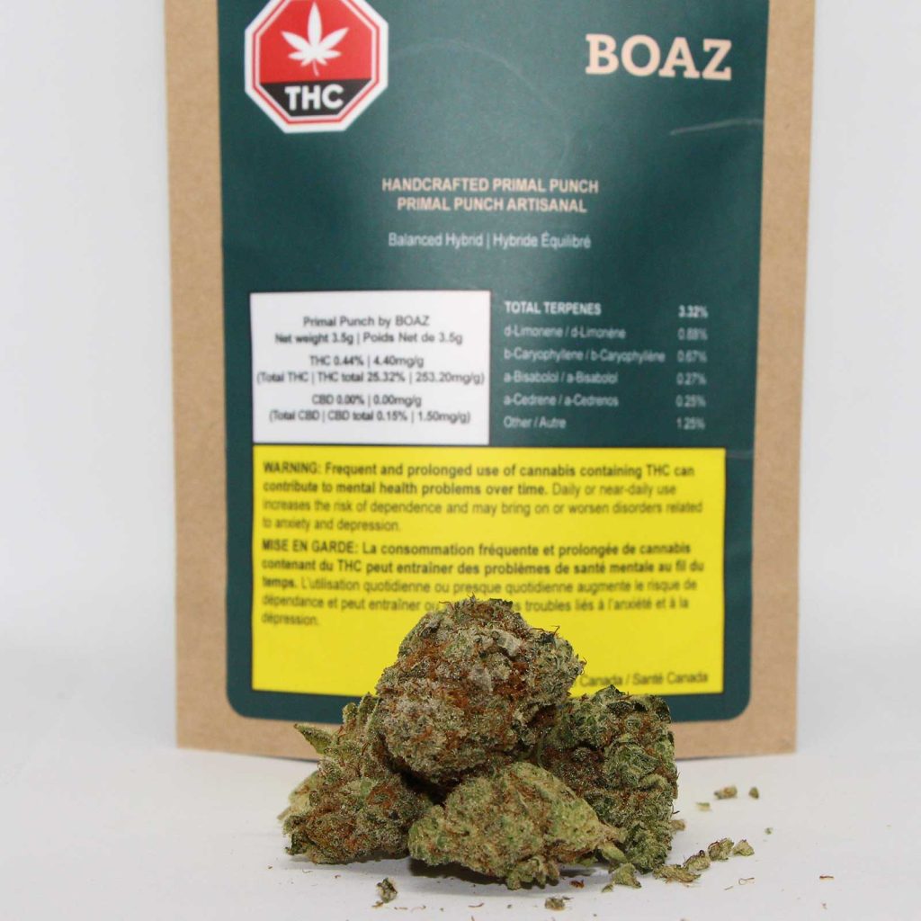 boaz handcrafted primal punch cannabis review photos 2