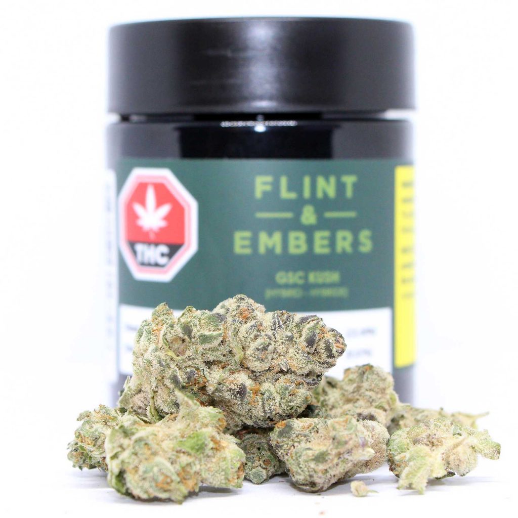 flint and embers gsc kush review cannabis photos 2 cannibros