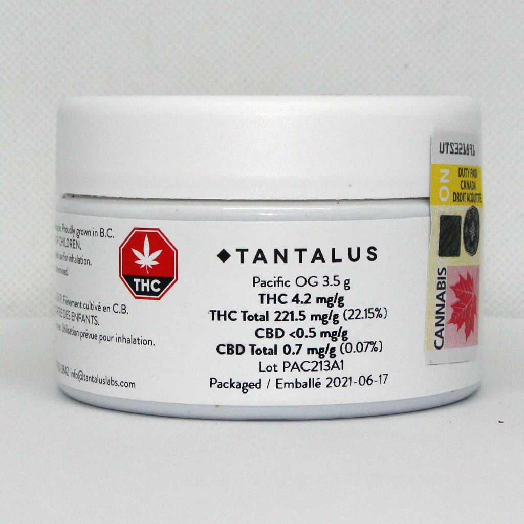 tantalus labs pacific og review cannabis photos 1 cannibros