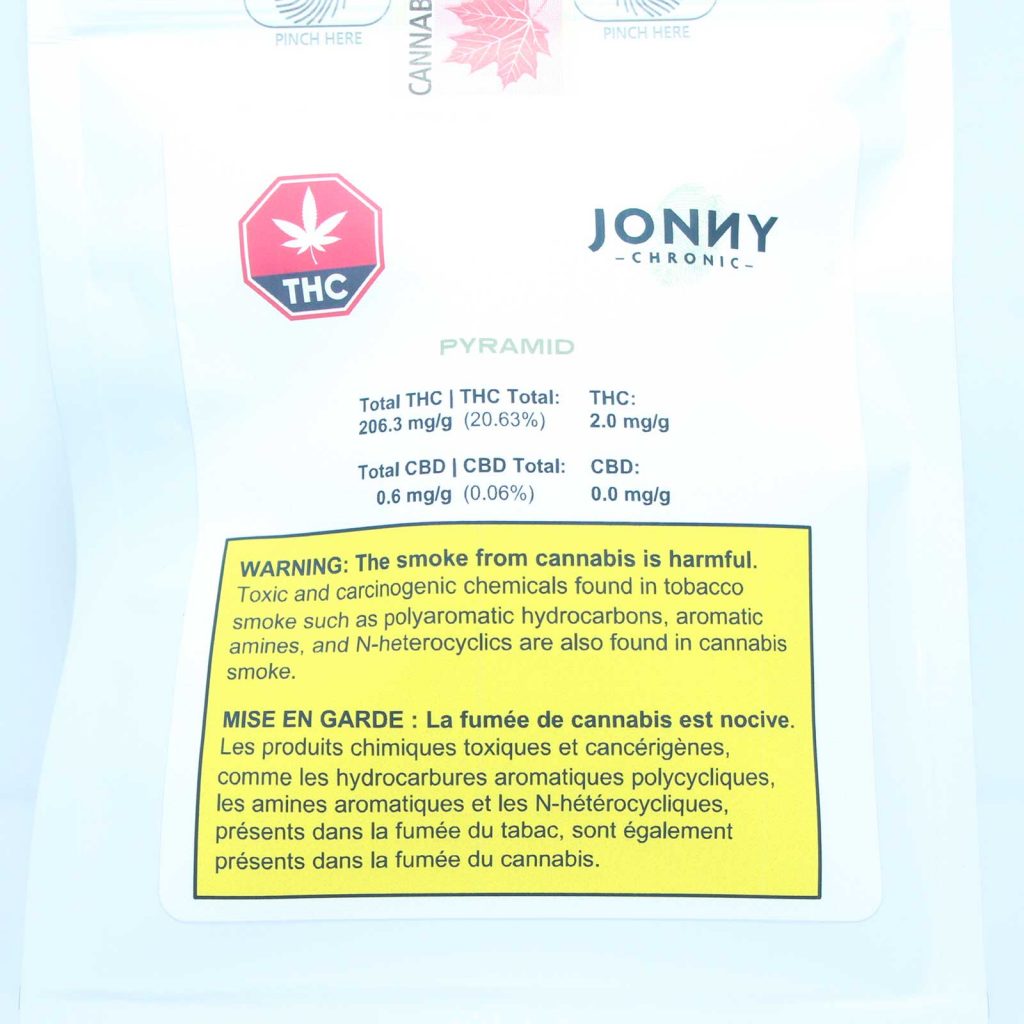 jonny chronic pyramid review cannabis photos 1 cannibros