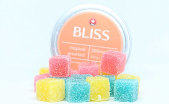 bliss thc tropical gummies assorted review photos cannibros