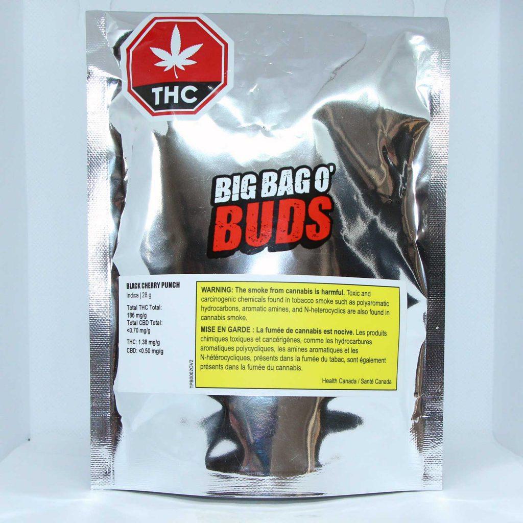 big bag o buds black cherry punch review cannabis photos 1 cannibros