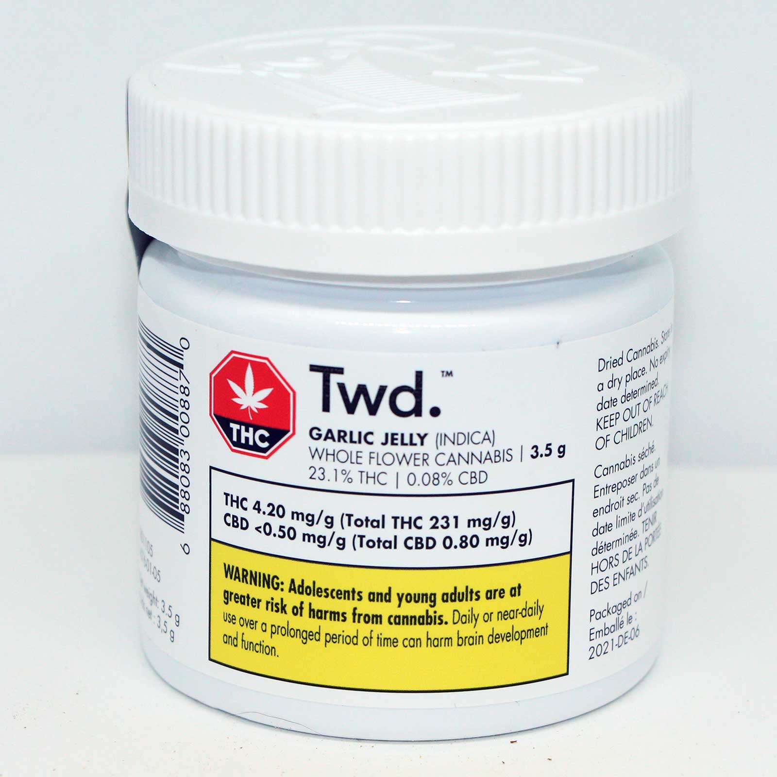 Twd Garlic Jelly Review & Cannabis Photos