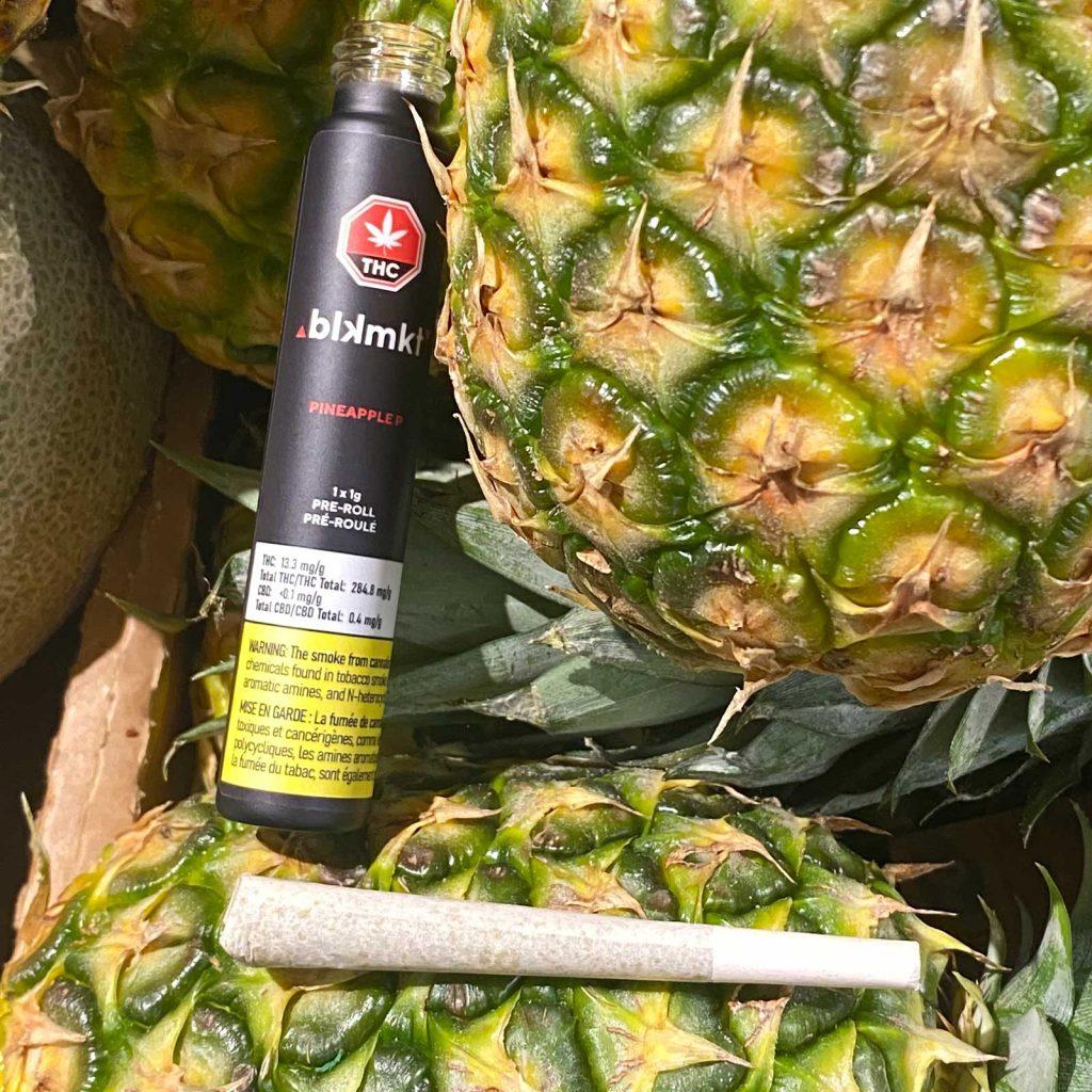 blk mkt pineapple p pre roll review photos 3 merry jade