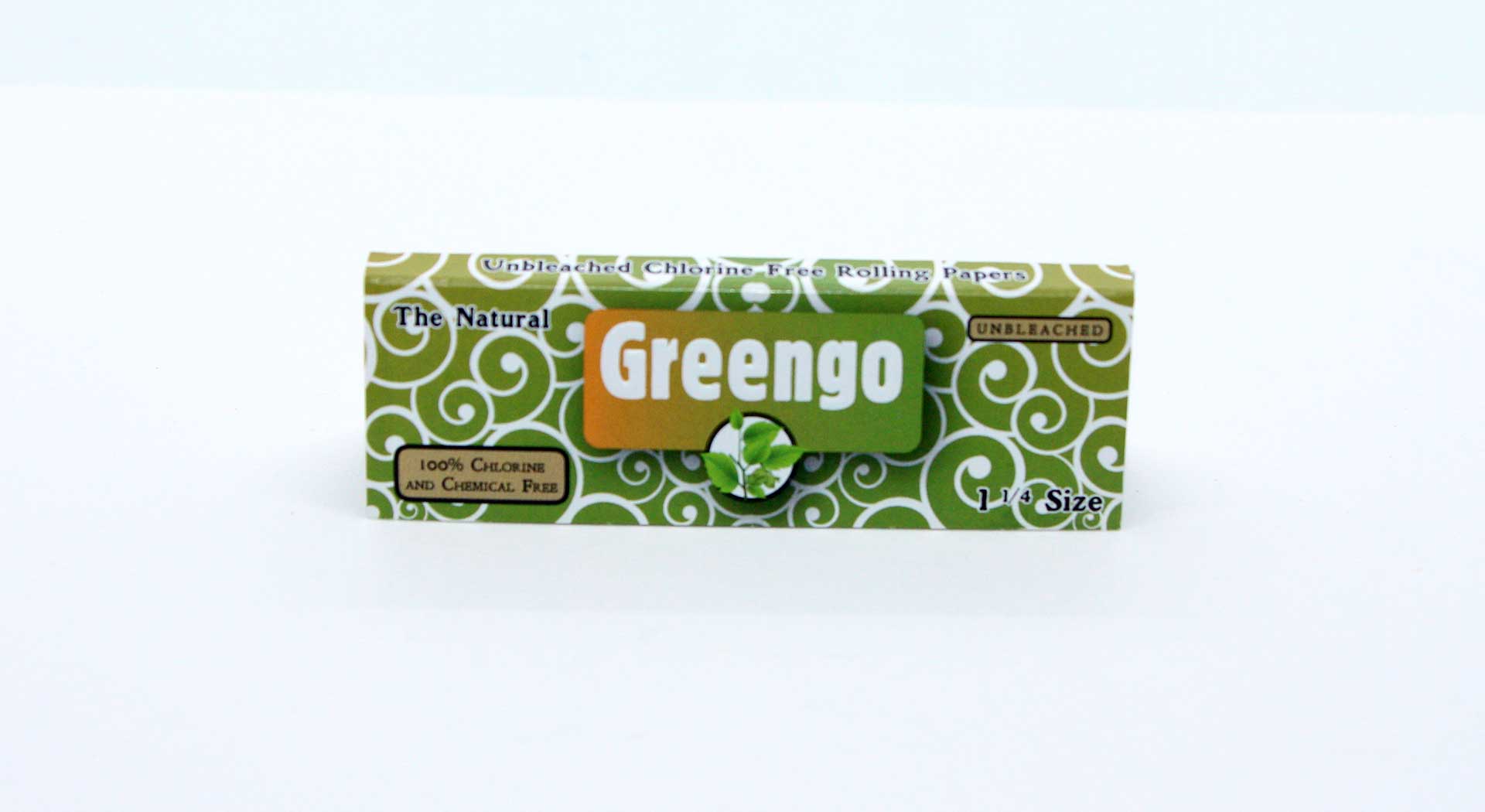 greengo tobacco review Greengo Unbleached 1 1/4 Rolling Papers Review