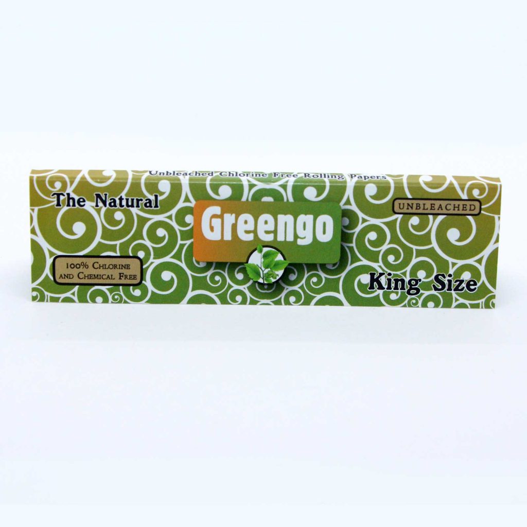 greengo unbleached king size rolling paper review photos 1 merry jade