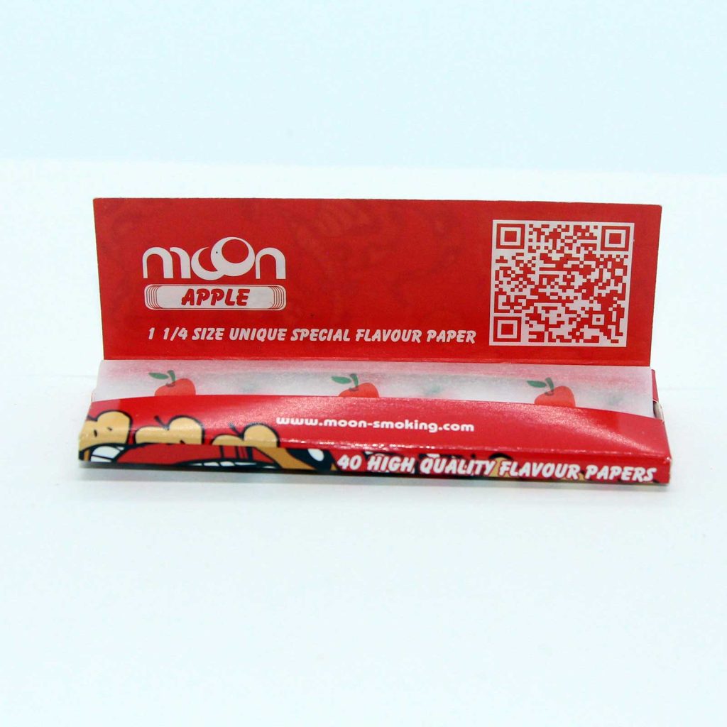 moon apple flavored rolling papers review photos 2 merry jade