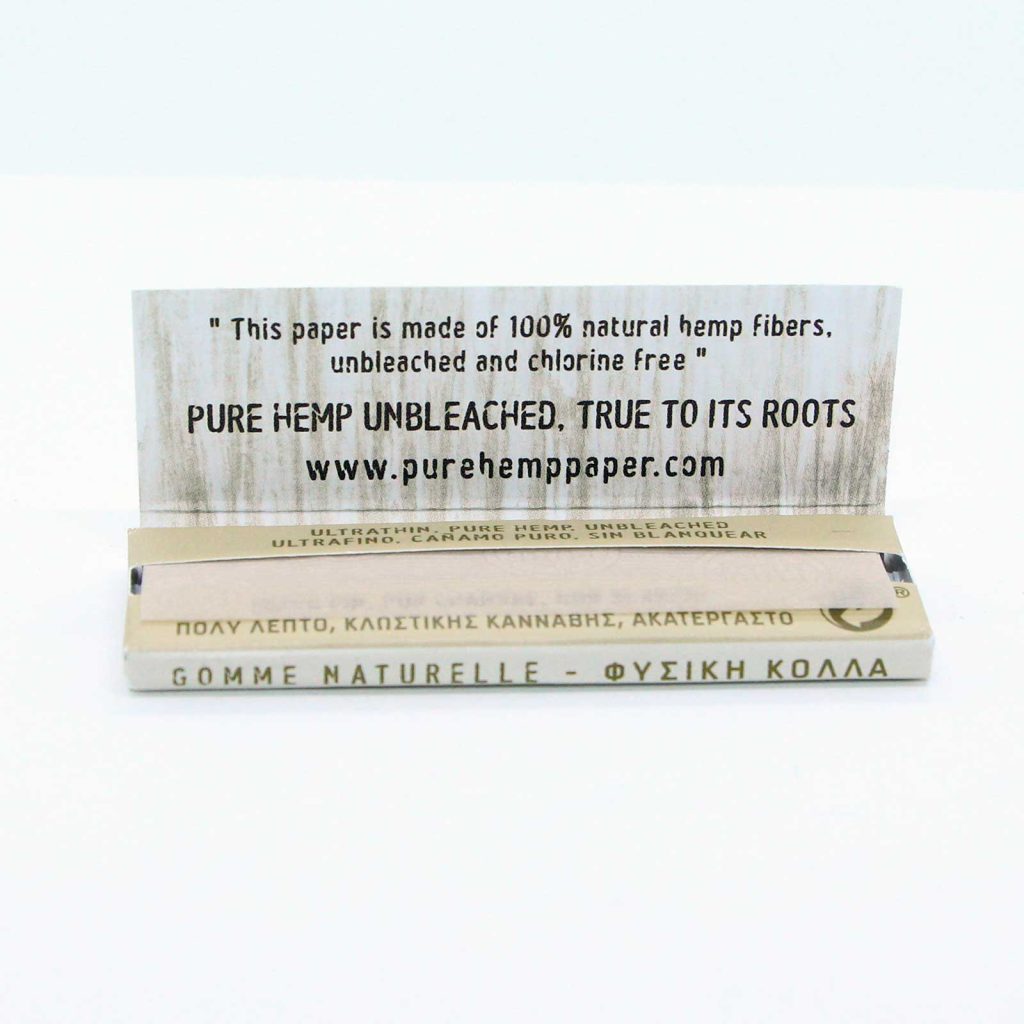 pure hemp unbleached regular size rolling papers review photos 2 merry jade