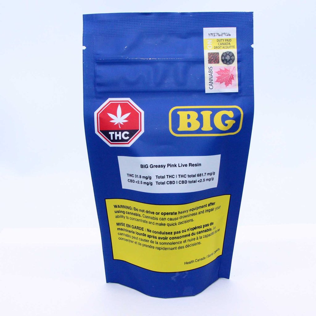 big greasy pink live resin review photos 1 merry jade