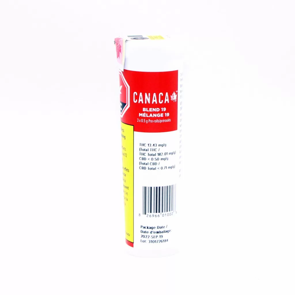 canaca blend 19 pre rolls review photos 1 merry jade