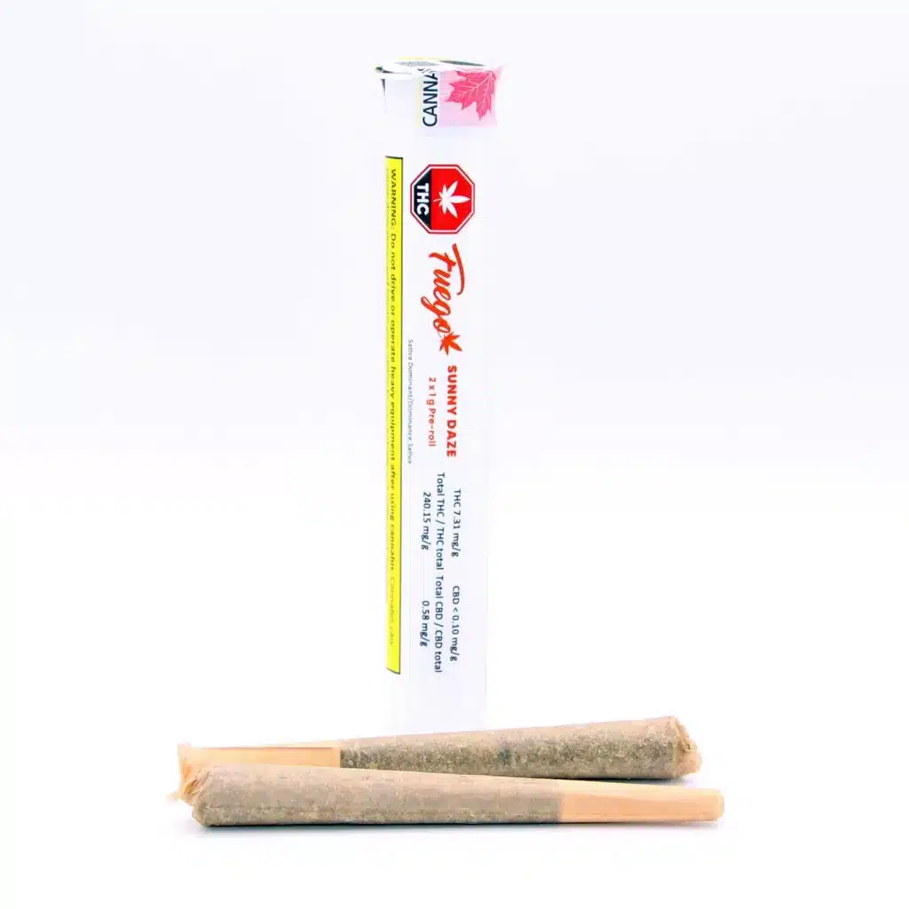 fuego sunny daze pre rolls review photos 3 merry jade